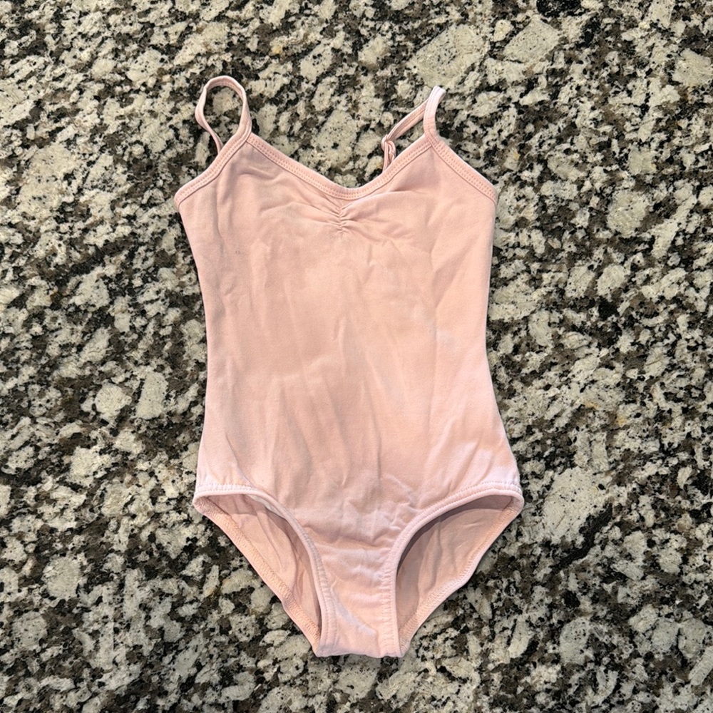 Pink Kids One Piece Leotard